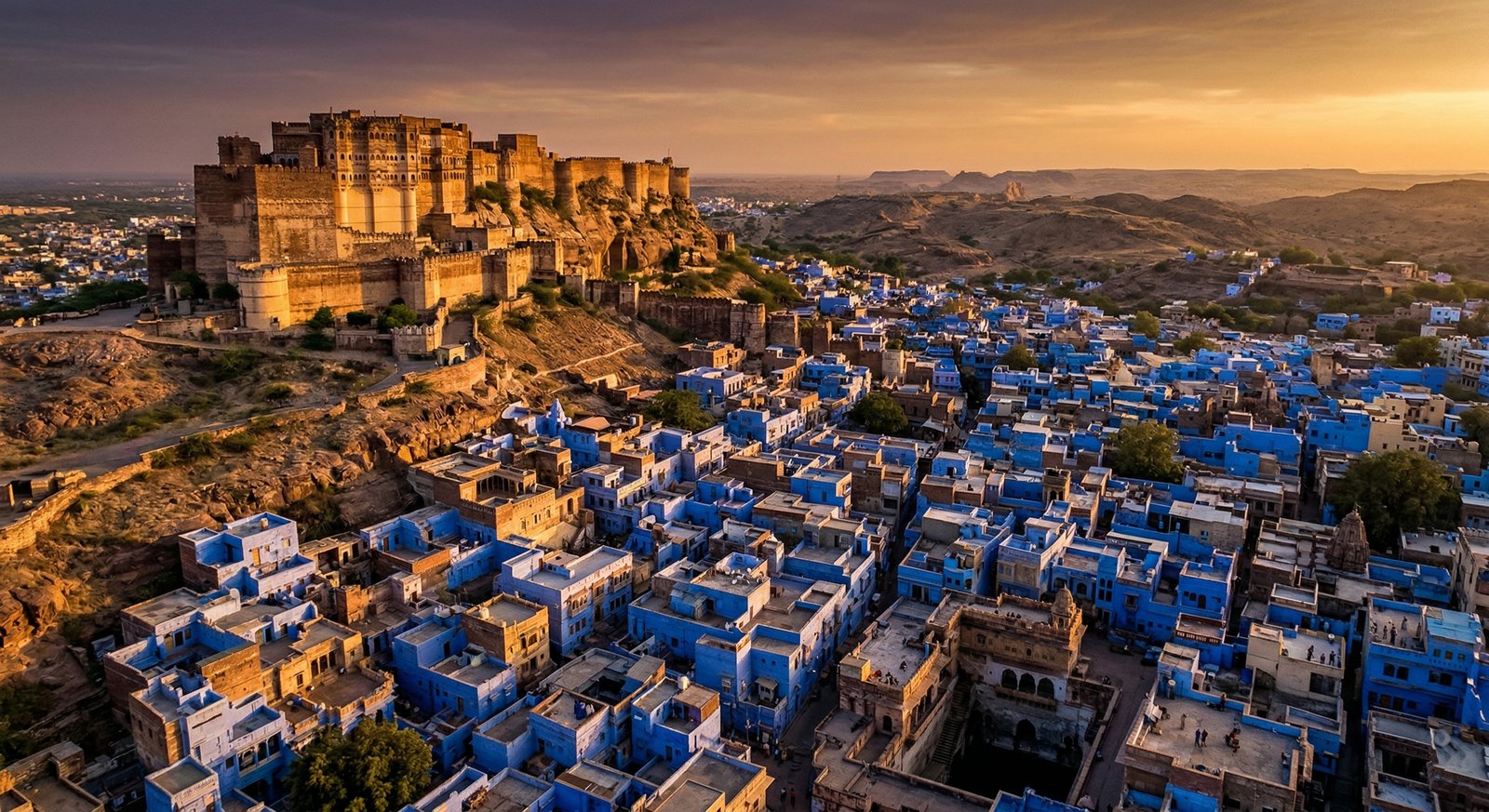 Jodhpur Blue City — the historic origin of the Floor2Walls network